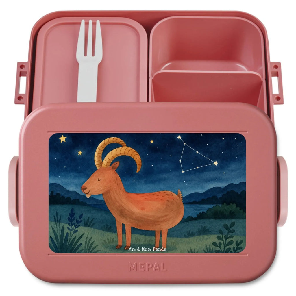 MEPAL Bentobox Sternzeichen Steinbock Design Bentobox, Lunchbox, Brotdose, Tierkreiszeichen, Sternzeichen, Horoskop, Astrologie, Aszendent, Ziege, Steinbock Geschenk, Steinbock Sternzeichen, Steinböcke, Geschenk Dezember, Geburtstag Dezember, Geschenk Januar, Geburtstag Januar, Bock