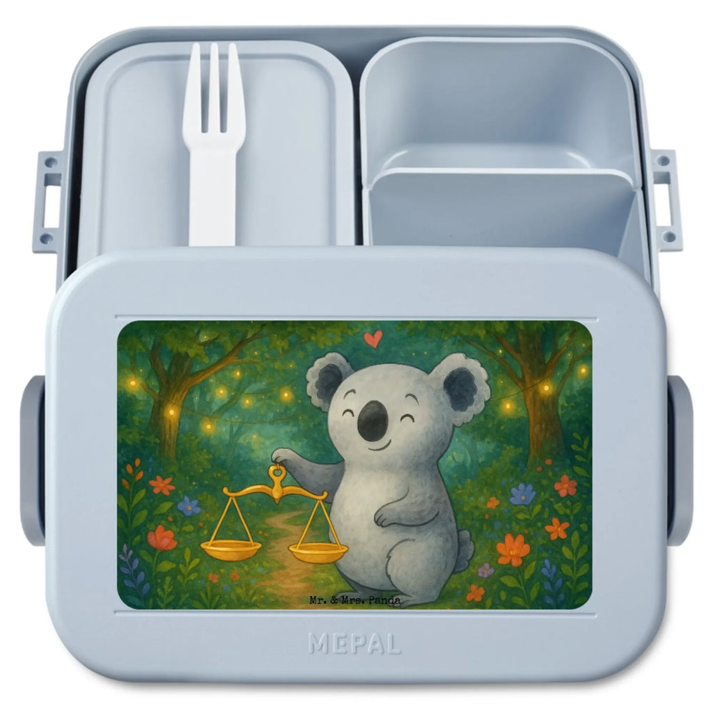 MEPAL Bentobox Waage Astrologie Design Brotdose, Bentobox, Lunchbox, Tierkreiszeichen, Sternzeichen, Horoskop, Astrologie, Aszendent, Geschenk zum Geburtstag, Geburtstagsgeschenk, Geschenk, Waage