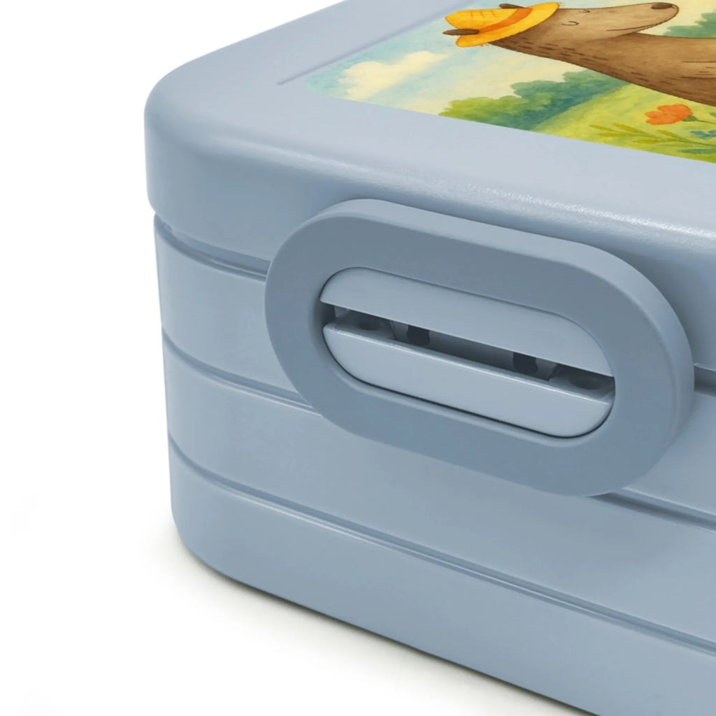 MEPAL Bentobox Bären mit Hut Design Bentobox, Brotdose, Lunchbox, Familie, Vatertag, Muttertag, Bruder, Schwester, Mama, Papa, Oma, Opa, Daddy, Vorbild, Papi, Family, Vater-Sohn, Kinder, Lieblingsmensch, Bären, Kind, Paps, Vater, Dad, Sohn, Bär, Söhne