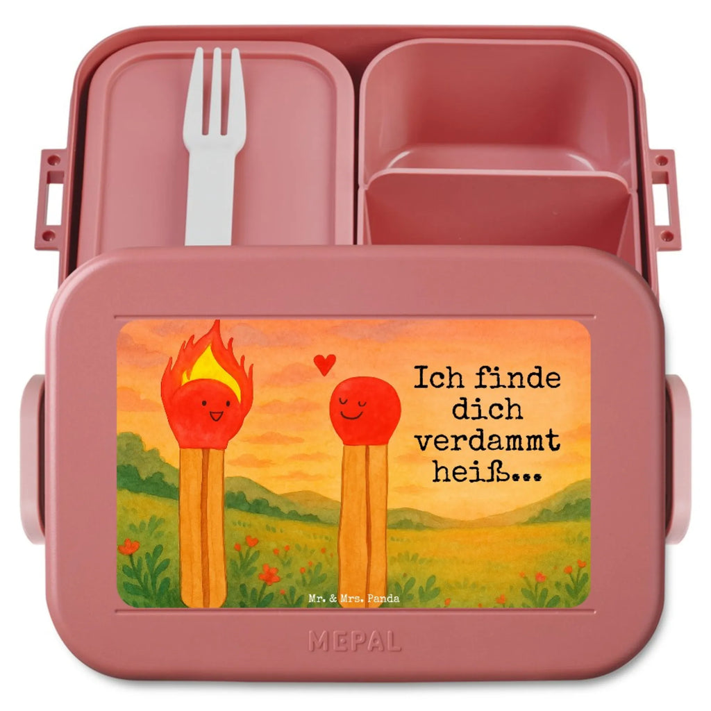 MEPAL Bentobox Streichhölzer Design Brotdose, Lunchbox, Bentobox, Liebe, Partner, Freund, Freundin, Ehemann, Ehefrau, Heiraten, Verlobung, Heiratsantrag, Liebesgeschenk, Jahrestag, Hocheitstag, Streichhölzer