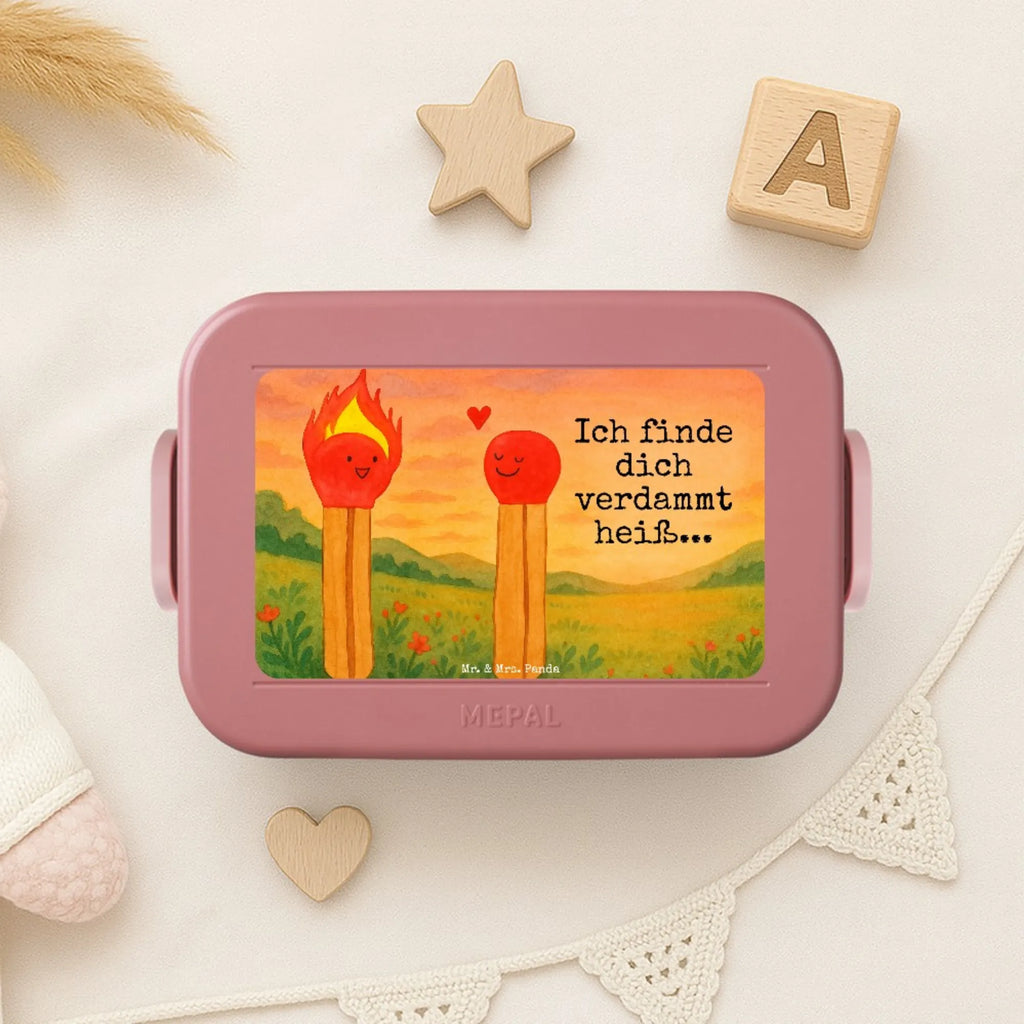 MEPAL Bentobox Streichhölzer Design Brotdose, Lunchbox, Bentobox, Liebe, Partner, Freund, Freundin, Ehemann, Ehefrau, Heiraten, Verlobung, Heiratsantrag, Liebesgeschenk, Jahrestag, Hocheitstag, Streichhölzer