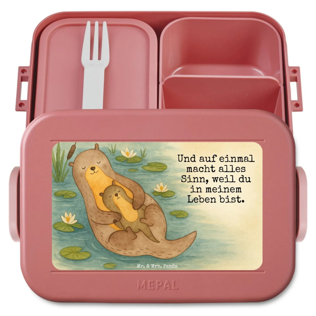 MEPAL Bentobox Otter Kind Design Brotdose, Bentobox, Lunchbox, Otter, Fischotter, Seeotter, Otter Seeotter See Otter