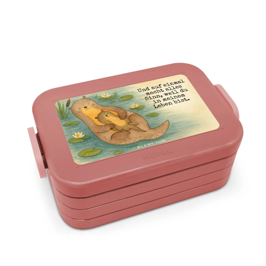 MEPAL Bentobox Otter Kind Design Brotdose, Bentobox, Lunchbox, Otter, Fischotter, Seeotter, Otter Seeotter See Otter
