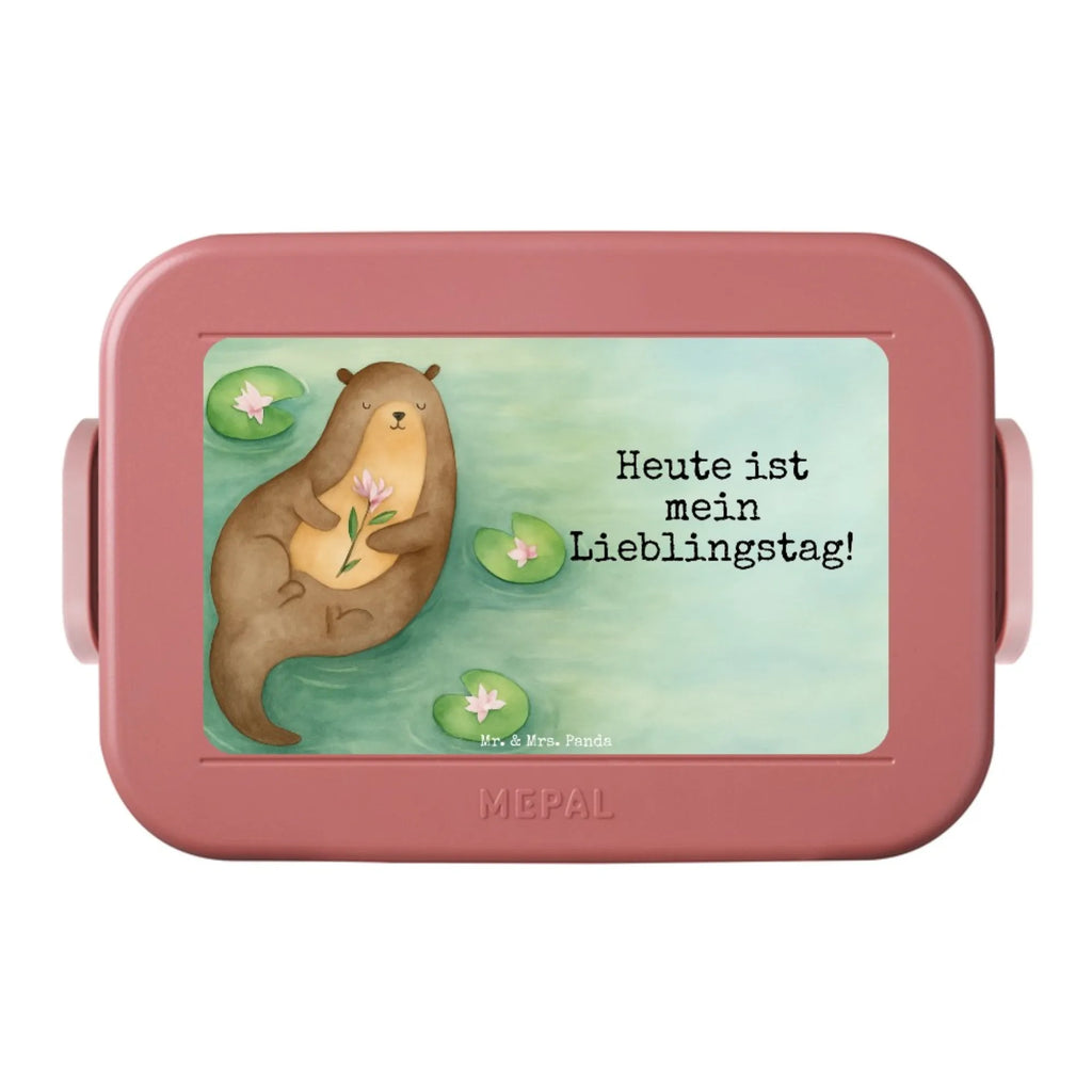 MEPAL Bentobox Otter Seerose Design Brotdose, Lunchbox, Bentobox, Otter, Fischotter, Seeotter, Otter Seeotter See Otter