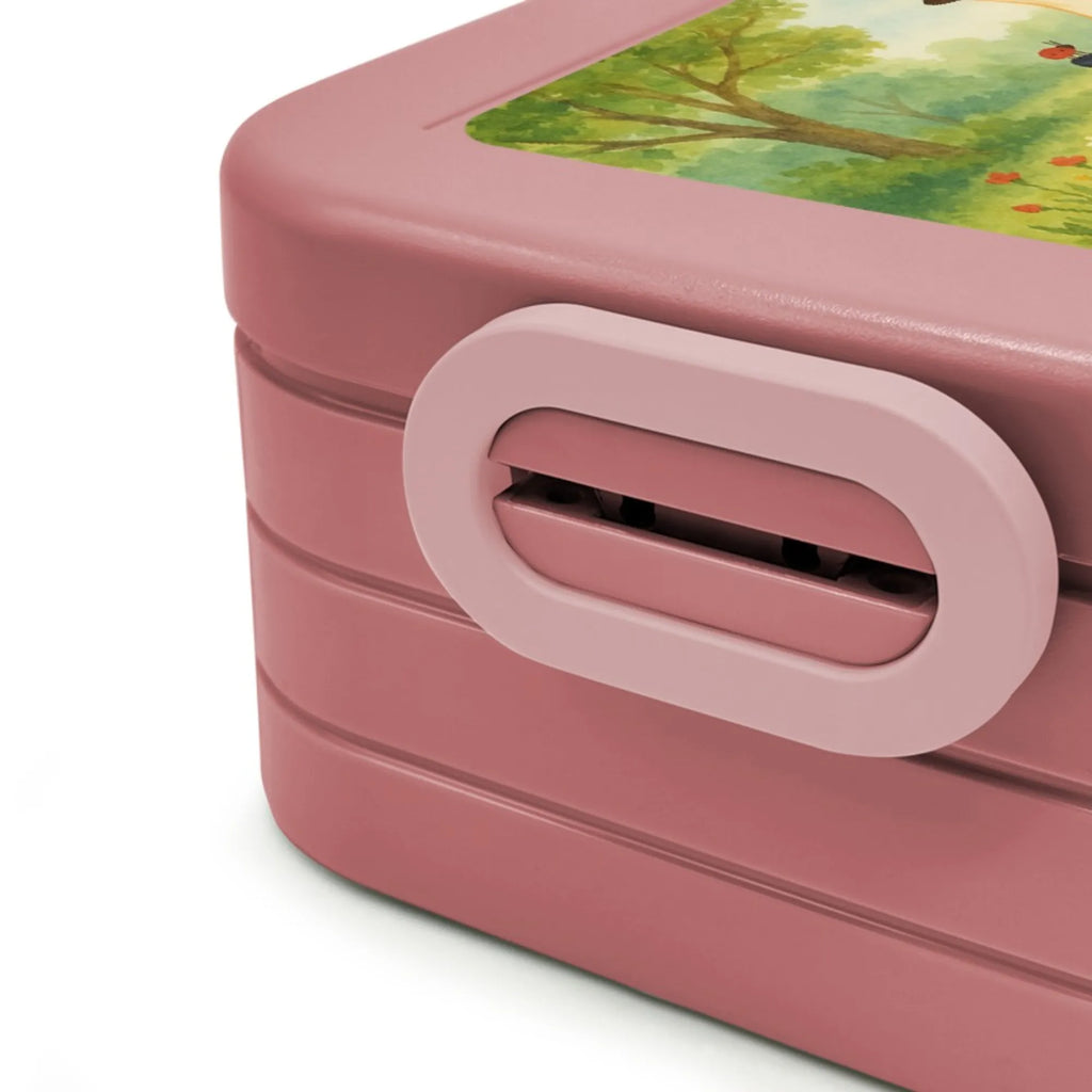 MEPAL Bentobox Pinguin Marienkäfer Design Lunchbox, Bentobox, Brotdose, Pinguin, Lebensfreude, Liebe, Wunder, Freude, Pinguine, Marienkäfer, Glück