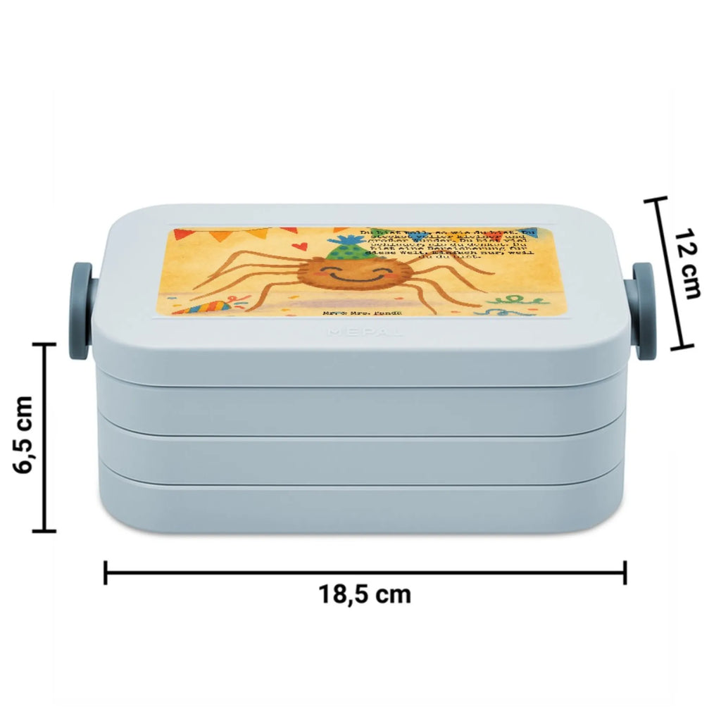 MEPAL Bentobox Spinne Agathe Party Design Bentobox, Brotdose, Lunchbox, Spinne Agathe, Spinne, Agathe, Videos, Merchandise, Wunder, Selbstliebe, Glück, Motivation