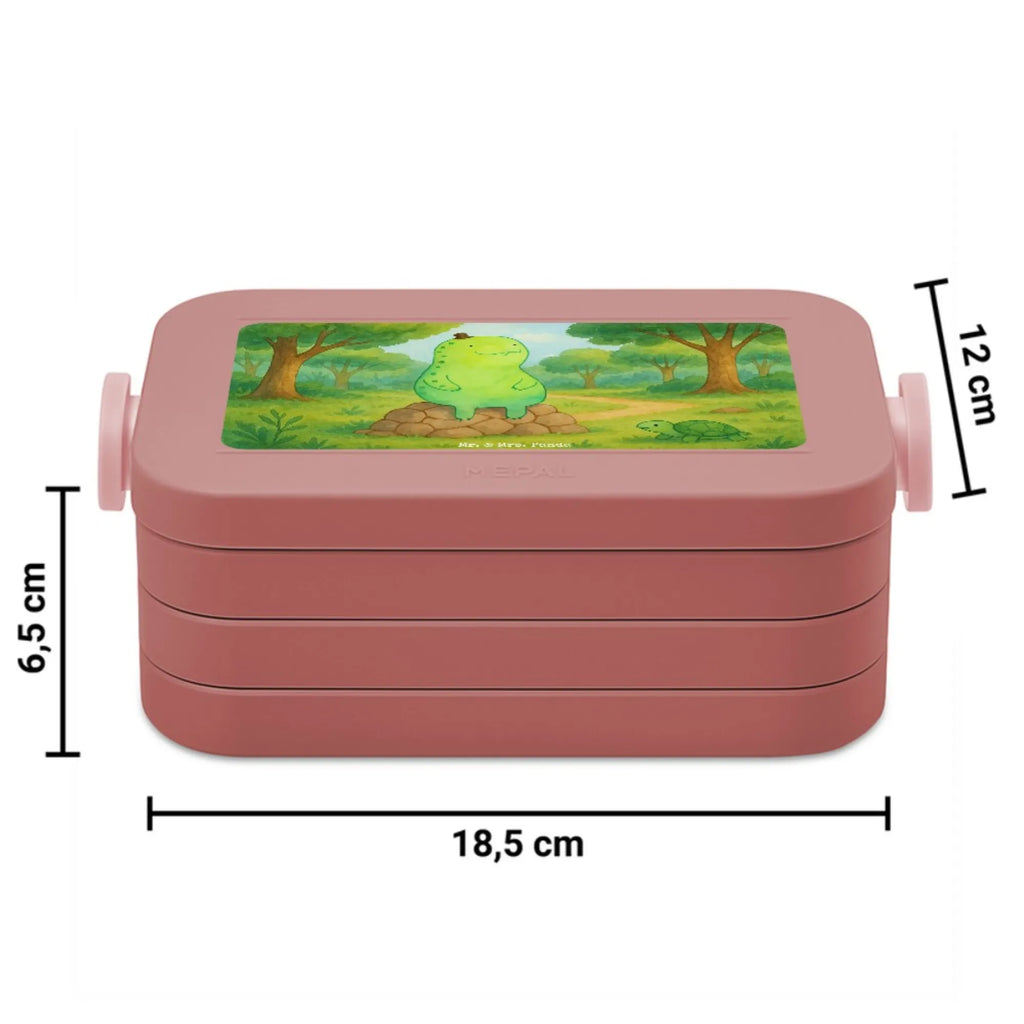 MEPAL Bentobox Schildkröte Pause Design Bentobox, Lunchbox, Brotdose, Schildkröte, Achtsamkeit, achtsam, Entschleunigen