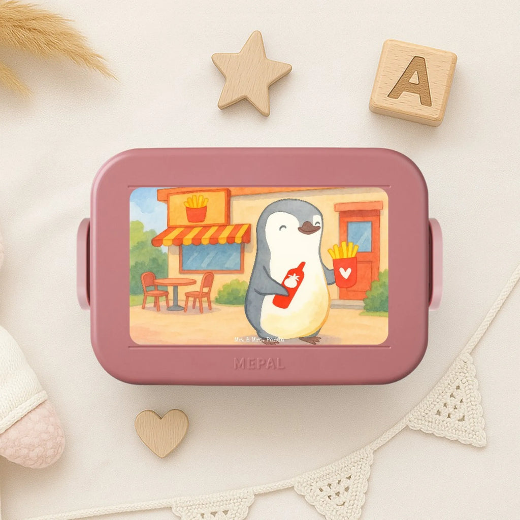 MEPAL Bentobox Pinguin Pommes Design Bentobox, Brotdose, Lunchbox, Liebe, Partner, Freund, Freundin, Ehemann, Ehefrau, Heiraten, Verlobung, Heiratsantrag, Liebesgeschenk, Jahrestag, Hocheitstag, Hochzeitstag, Geschenk für Partner, Geschenk für Frauen, für Männer, Geschenk für Freundin, für Ehemann, Valentinstag, Liebesbeweis, Mitbringsel