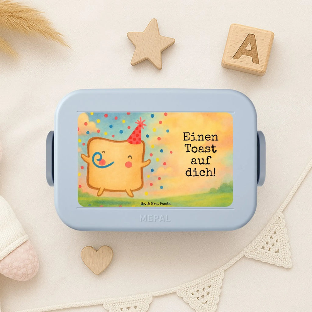 MEPAL Bentobox Toast Party Design Brotdose, Lunchbox, Bentobox, Liebe, Partner, Freund, Freundin, Ehemann, Ehefrau, Heiraten, Verlobung, Heiratsantrag, Liebesgeschenk, Jahrestag, Hocheitstag, für Ehemann, Geschenk für Freundin, Liebesbeweis, Hochzeitstag, für Männer, Geschenk für Partner, Valentinstag, Mitbringsel, Geschenk für Frauen