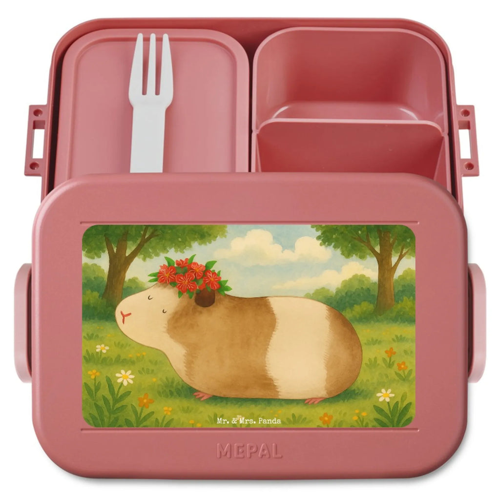 MEPAL Bentobox Meerschweinchen Weisheit Design Bentobox, Brotdose, Lunchbox, Tiermotive, Gute Laune, lustige Sprüche, Tiere, Meerie, Realität, Meeries, Motivation, Wunder, Meerschweinchen, Weisheit, Blumenkind, Wunderland, Spruch