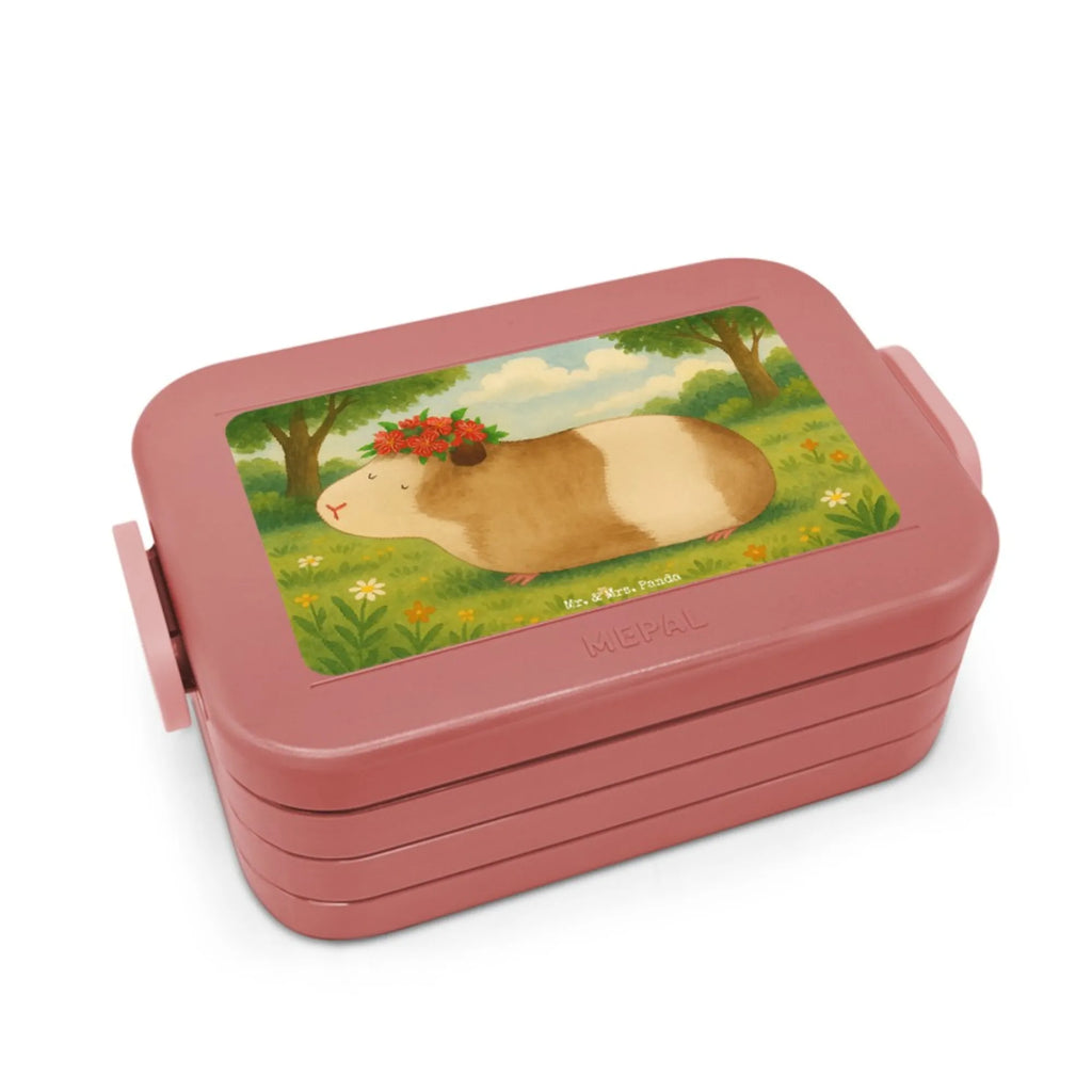 MEPAL Bentobox Meerschweinchen Weisheit Design Bentobox, Brotdose, Lunchbox, Tiermotive, Gute Laune, lustige Sprüche, Tiere, Meerie, Realität, Meeries, Motivation, Wunder, Meerschweinchen, Weisheit, Blumenkind, Wunderland, Spruch