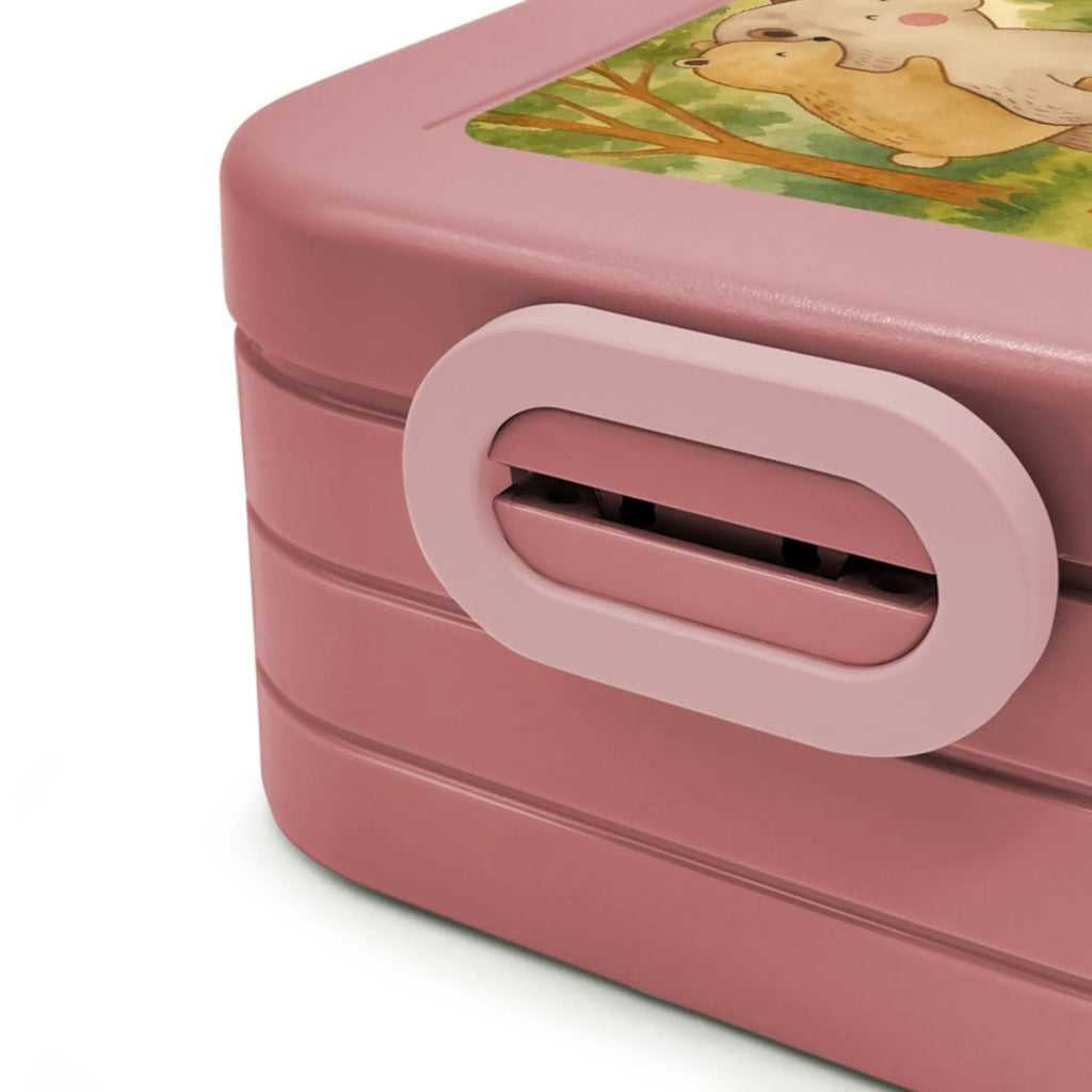MEPAL Bentobox Papa Bär Design Lunchbox, Brotdose, Bentobox, Familie, Vatertag, Muttertag, Bruder, Schwester, Mama, Papa, Oma, Opa, Onkel, Papi, Geburtstag, Vati, Vater, Geschenk