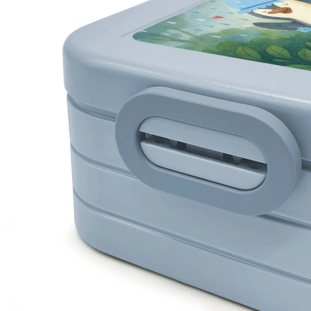 MEPAL Bentobox Pinguin Duschen Design Brotdose, Lunchbox, Bentobox, Pinguin, Dusche, Pinguine, glücklich sein, Neuanfang, Motivation, Lebensmotto, duschen, Neustart