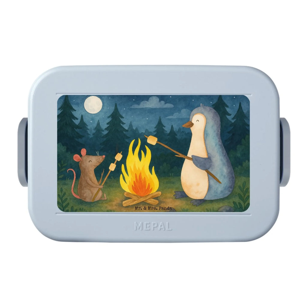 MEPAL Bentobox Pinguin Lagerfeuer Design Brotdose, Bentobox, Lunchbox, Pinguin, Lagerfeuer, Motivation, Leben, Maus, Lebensspruch, Büroalltag, Marshmallows, grillen, Neustart, Büro, Pinguine, Feuer, Liebe, Job, Arbeit, Lebensmotivation