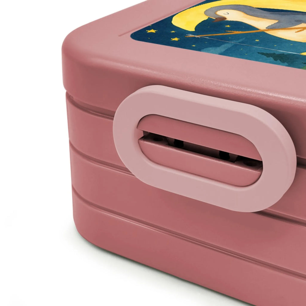 MEPAL Bentobox Pinguin Mond Design Bentobox, Lunchbox, Brotdose, Pinguin, Schlafstörungen, Nachtruhe, Pinguine, schlafen, Schlafzimmer, Spruch, Einschlafen, Gästezimmer