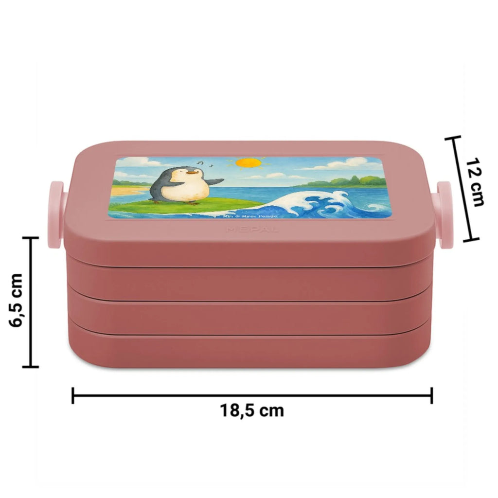 MEPAL Bentobox Pinguin Surfer Design Bentobox, Lunchbox, Brotdose, Pinguin, Portugal, Wellen, surfen, Surfer, Urlaub, Pinguine, Hawaii, Wellen reiten