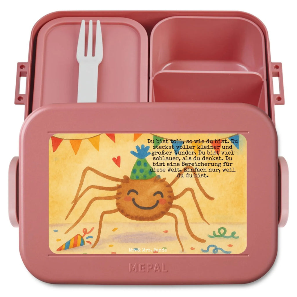 MEPAL Bentobox Spinne Agathe Party Design Bentobox, Brotdose, Lunchbox, Spinne Agathe, Spinne, Agathe, Videos, Merchandise, Wunder, Selbstliebe, Glück, Motivation