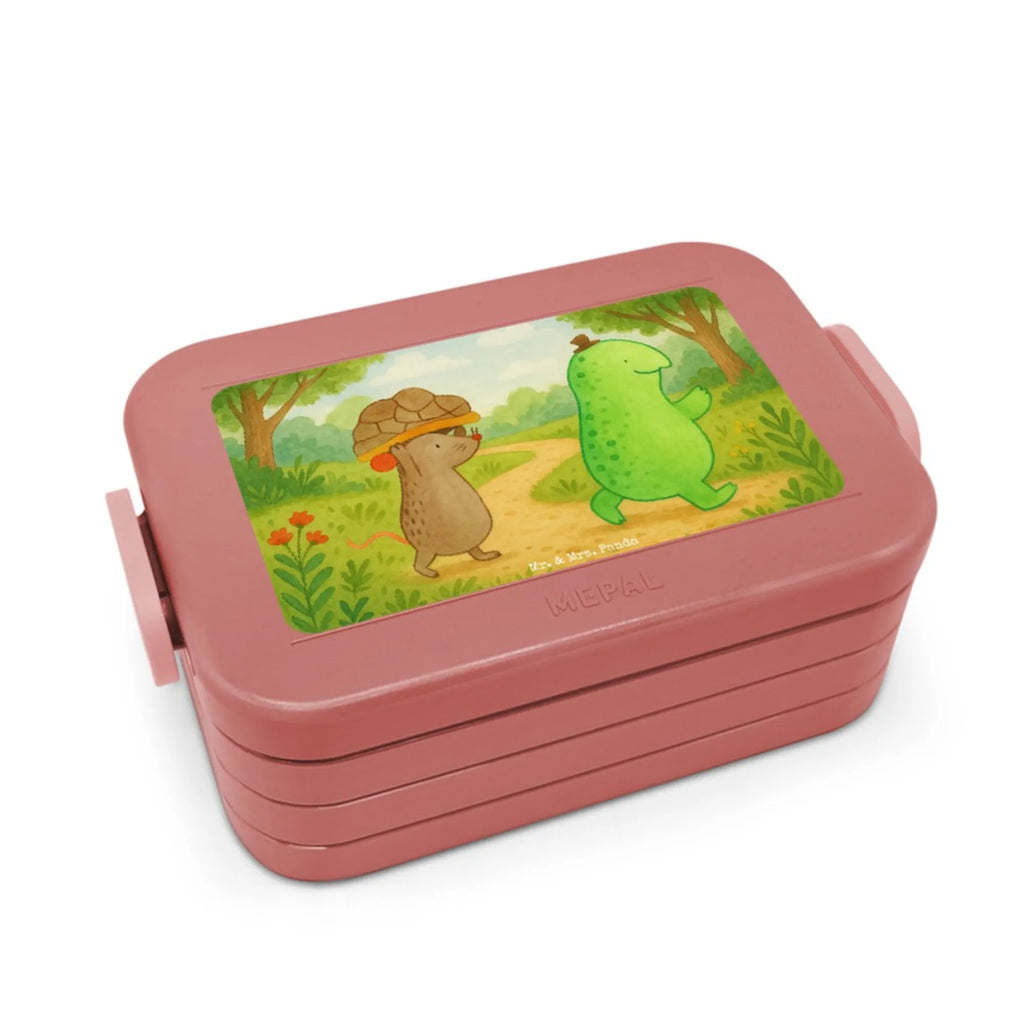MEPAL Bentobox Schildkröte Maus Design Brotdose, Bentobox, Lunchbox, Schildkröte, Freunde, beste Freundinnen, beste Freunde, Maus, Freundinnen