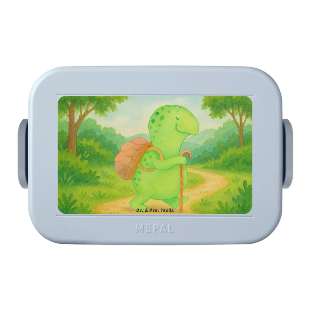 MEPAL Bentobox Schildkröte Wanderer Design Brotdose, Lunchbox, Bentobox, Schildkröte, Motivationssprüche, Neuanfang, Motivationsspruch, Motivation, Schildkröten