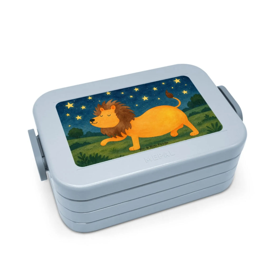 MEPAL Bentobox Sternzeichen Löwe Design Bentobox, Lunchbox, Brotdose, Tierkreiszeichen, Sternzeichen, Horoskop, Astrologie, Aszendent, Löwe Sternzeichen, Geschenk Juli, Geburtstag Juli, Geschenk August, Löwe Geschenk, König der Tiere, Geburtstag August