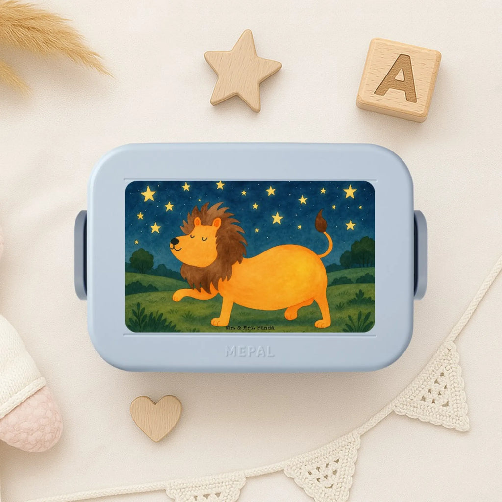 MEPAL Bentobox Sternzeichen Löwe Design Bentobox, Lunchbox, Brotdose, Tierkreiszeichen, Sternzeichen, Horoskop, Astrologie, Aszendent, Löwe Sternzeichen, Geschenk Juli, Geburtstag Juli, Geschenk August, Löwe Geschenk, König der Tiere, Geburtstag August