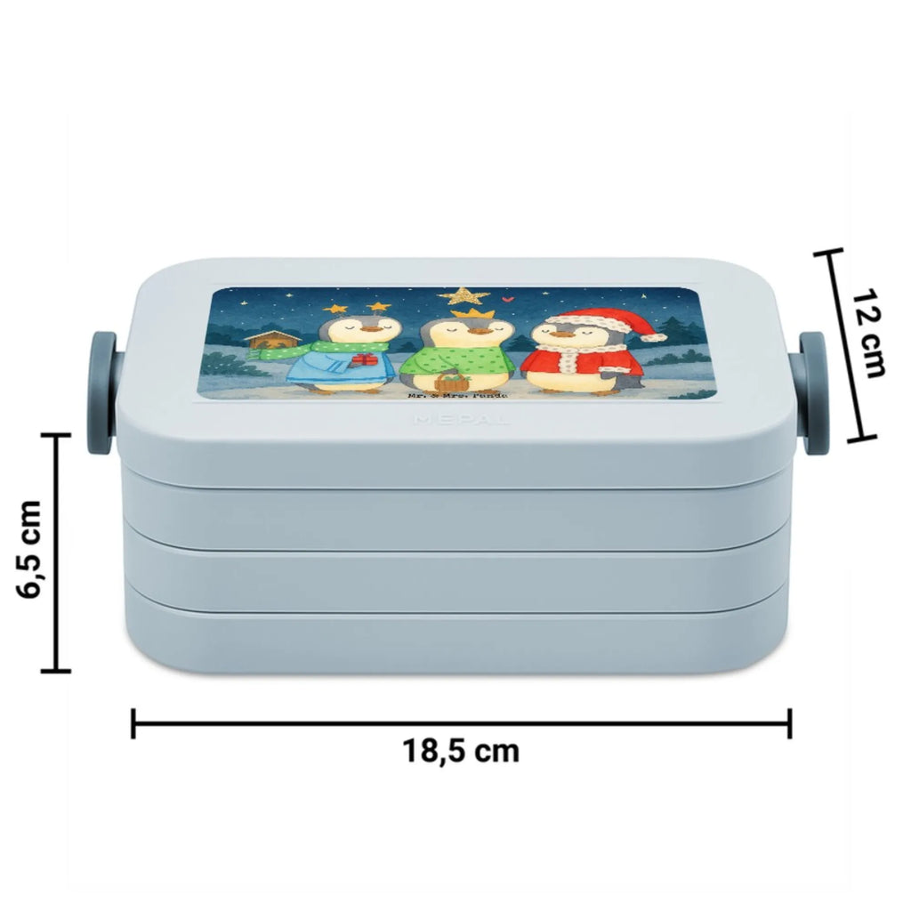 MEPAL Bentobox Winterzeit Heilige drei Könige Design Bentobox, Lunchbox, Brotdose, Winter, Weihnachten, Weihnachtsdeko, Nikolaus, Advent, Heiligabend, Wintermotiv, Weihnachtsmann, Heilige drei Könige, Weihnachtszeit, Weihnachtstage