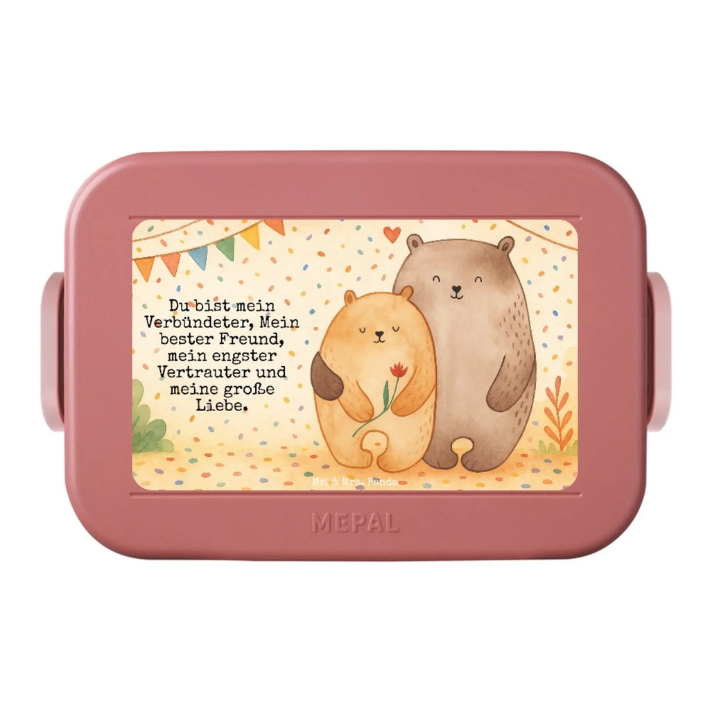 MEPAL Bentobox Bären Liebe Design Bentobox, Lunchbox, Brotdose, Liebe, Partner, Freund, Freundin, Ehemann, Ehefrau, Heiraten, Verlobung, Heiratsantrag, Liebesgeschenk, Jahrestag, Hocheitstag, Hochzeitstag, Geschenk Freund, Verliebt, Liebesbeweis, Bären, Geschenk Hochzeit, Verheiratet, Geschenk Freundin, Bärchen, Verlobt, Bär
