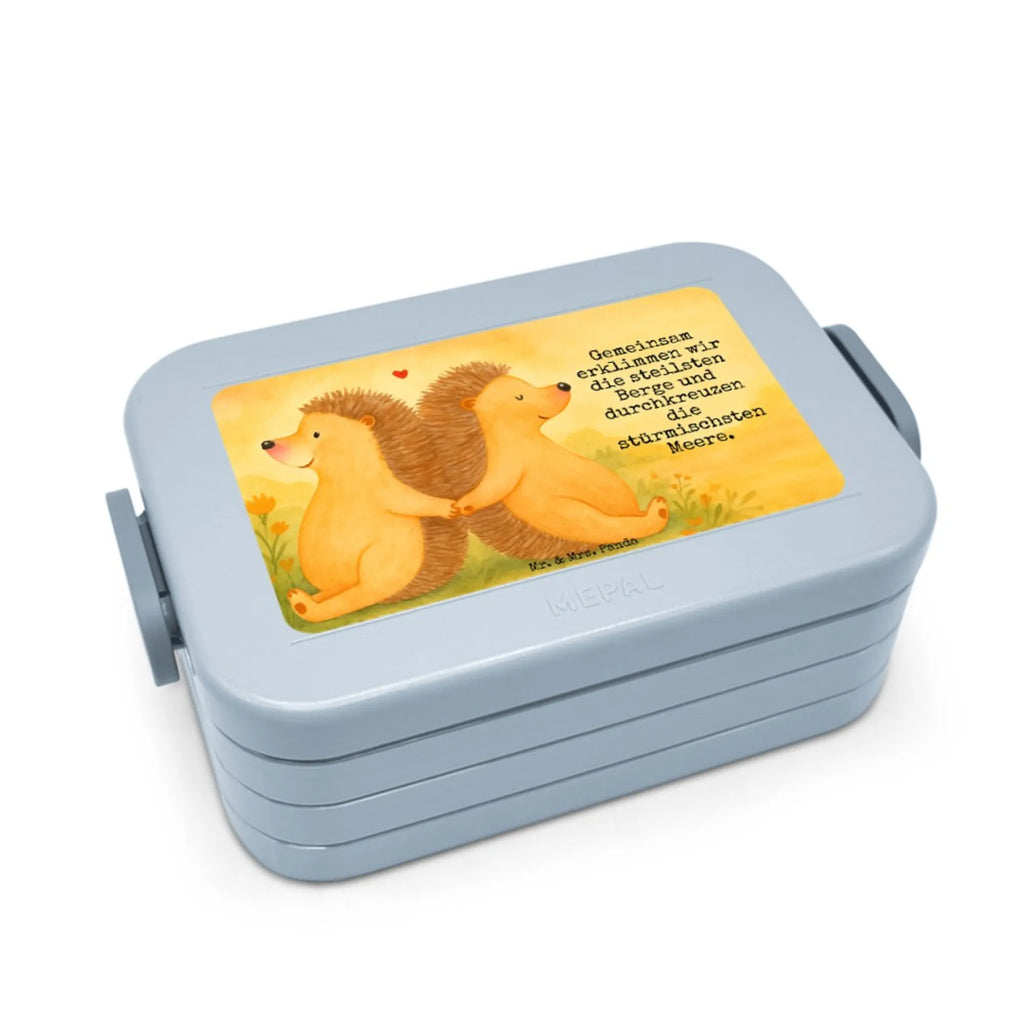 MEPAL Bentobox Igel händchenhaltend Design Lunchbox, Brotdose, Bentobox, Liebe, Partner, Freund, Freundin, Ehemann, Ehefrau, Heiraten, Verlobung, Heiratsantrag, Liebesgeschenk, Jahrestag, Hocheitstag, Liebesbotschaft, Love, Igel, Hochzeit, Liebesbeweis, Geschenk für zwei, große Liebe, Gemeinsamkeit, Hand in Hand, Lieblingsmensch, Igelliebe