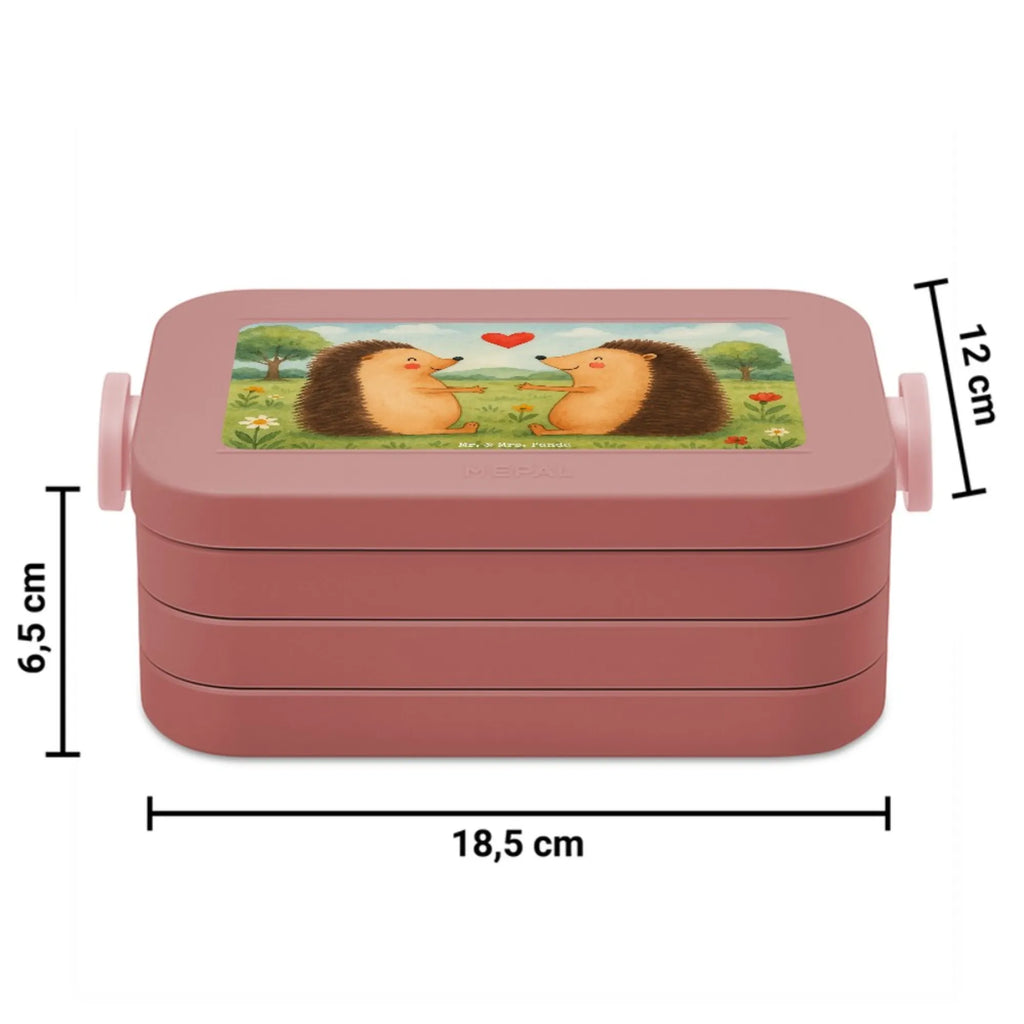 MEPAL Bentobox Igel Liebe Design Brotdose, Lunchbox, Bentobox, Liebe, Partner, Freund, Freundin, Ehemann, Ehefrau, Heiraten, Verlobung, Heiratsantrag, Liebesgeschenk, Jahrestag, Hocheitstag, Verlobt, Hochzeitstag, Igel, Liebesbeweis, Verliebt, Geschenk, Hochzeit, Verheiratet