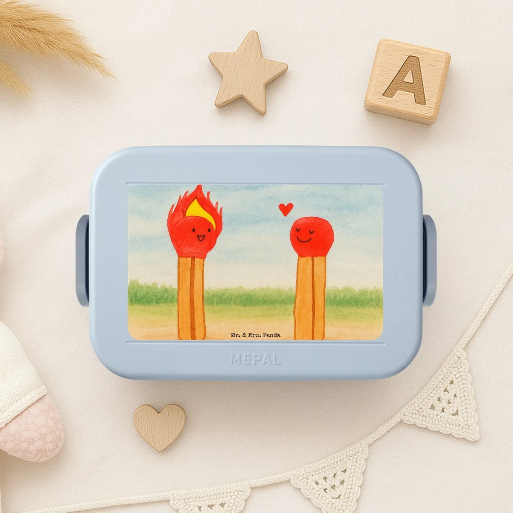 MEPAL Bentobox Streichhölzer Design Brotdose, Lunchbox, Bentobox, Liebe, Partner, Freund, Freundin, Ehemann, Ehefrau, Heiraten, Verlobung, Heiratsantrag, Liebesgeschenk, Jahrestag, Hocheitstag, Streichhölzer
