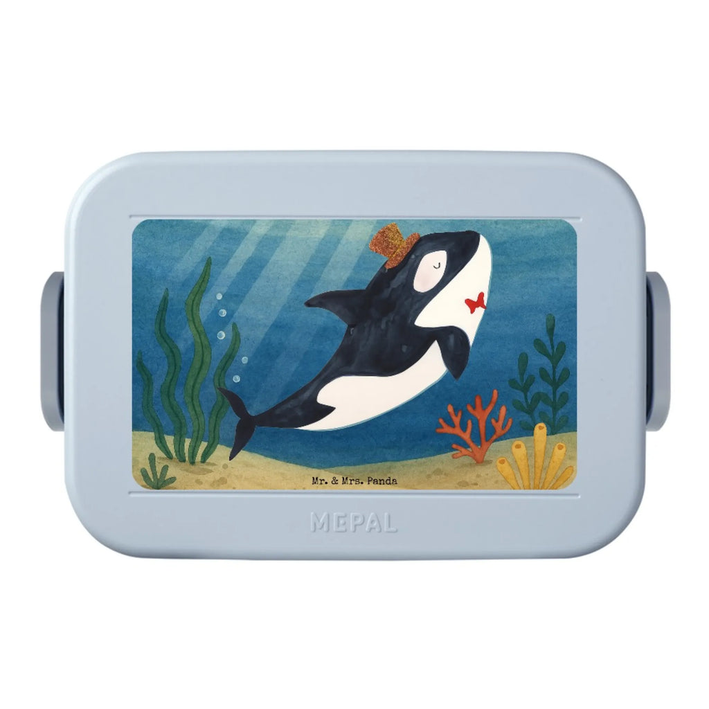 MEPAL Bentobox Orca Zylinder Design Brotdose, Lunchbox, Bentobox, Meerestiere, Meer, Urlaub, Glückwunsch, Glitter, Feier, Orca, Konfetti, Glitzer, Geburtstag, Fest, Fete, Narwal