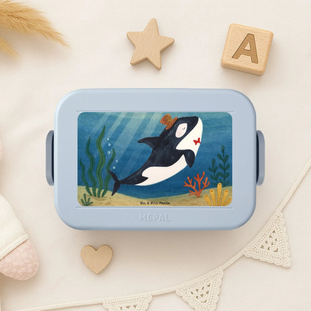 MEPAL Bentobox Orca Zylinder Design Brotdose, Lunchbox, Bentobox, Meerestiere, Meer, Urlaub, Glückwunsch, Glitter, Feier, Orca, Konfetti, Glitzer, Geburtstag, Fest, Fete, Narwal