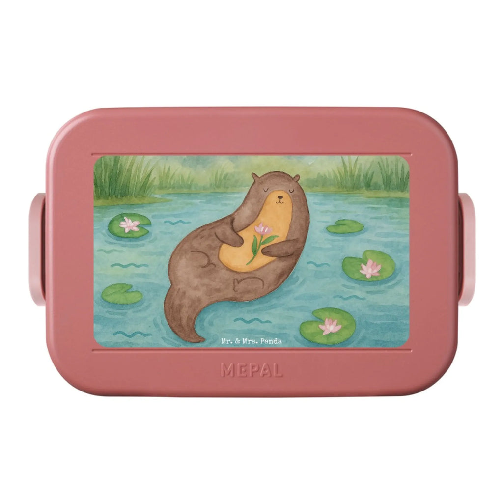 MEPAL Bentobox Otter Seerose Design Brotdose, Lunchbox, Bentobox, Otter, Fischotter, Seeotter, Otter Seeotter See Otter