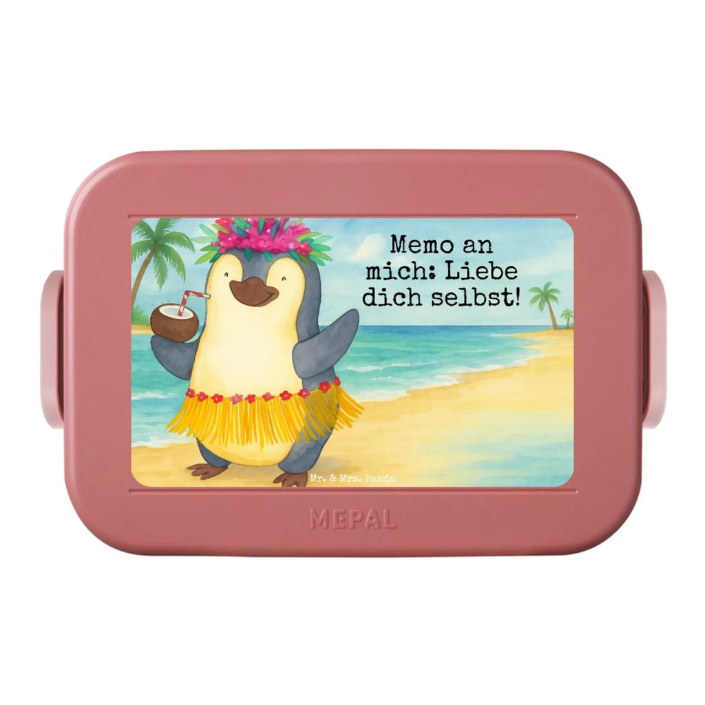MEPAL Bentobox Pinguin Kokosnuss Design Lunchbox, Brotdose, Bentobox, Pinguin, Hawaii, Pinguine, Kokosnuss, Urlaub, Aloha
