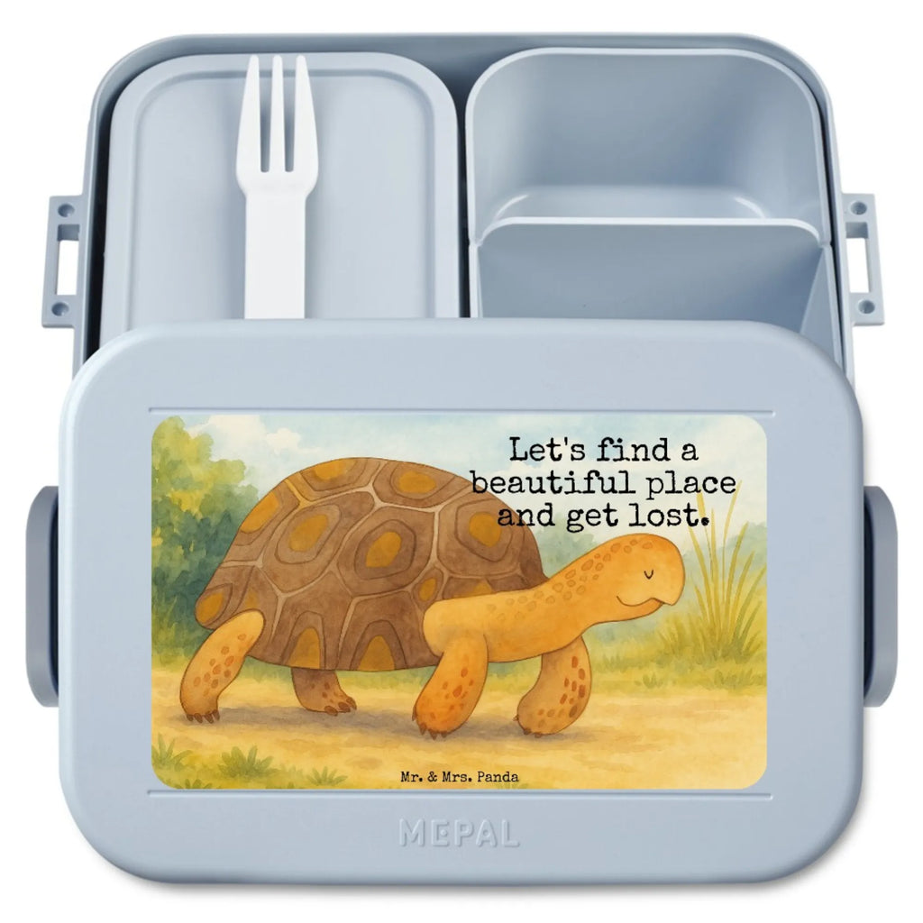 MEPAL Bentobox Schildkröte Marschieren Design Lunchbox, Brotdose, Bentobox, Meerestiere, Meer, Urlaub, Motivation, Inspiration, Lieblingsmensch, Abenteuer, Neustart, Schildkröte, Reiselust, get lost, Schildkröten