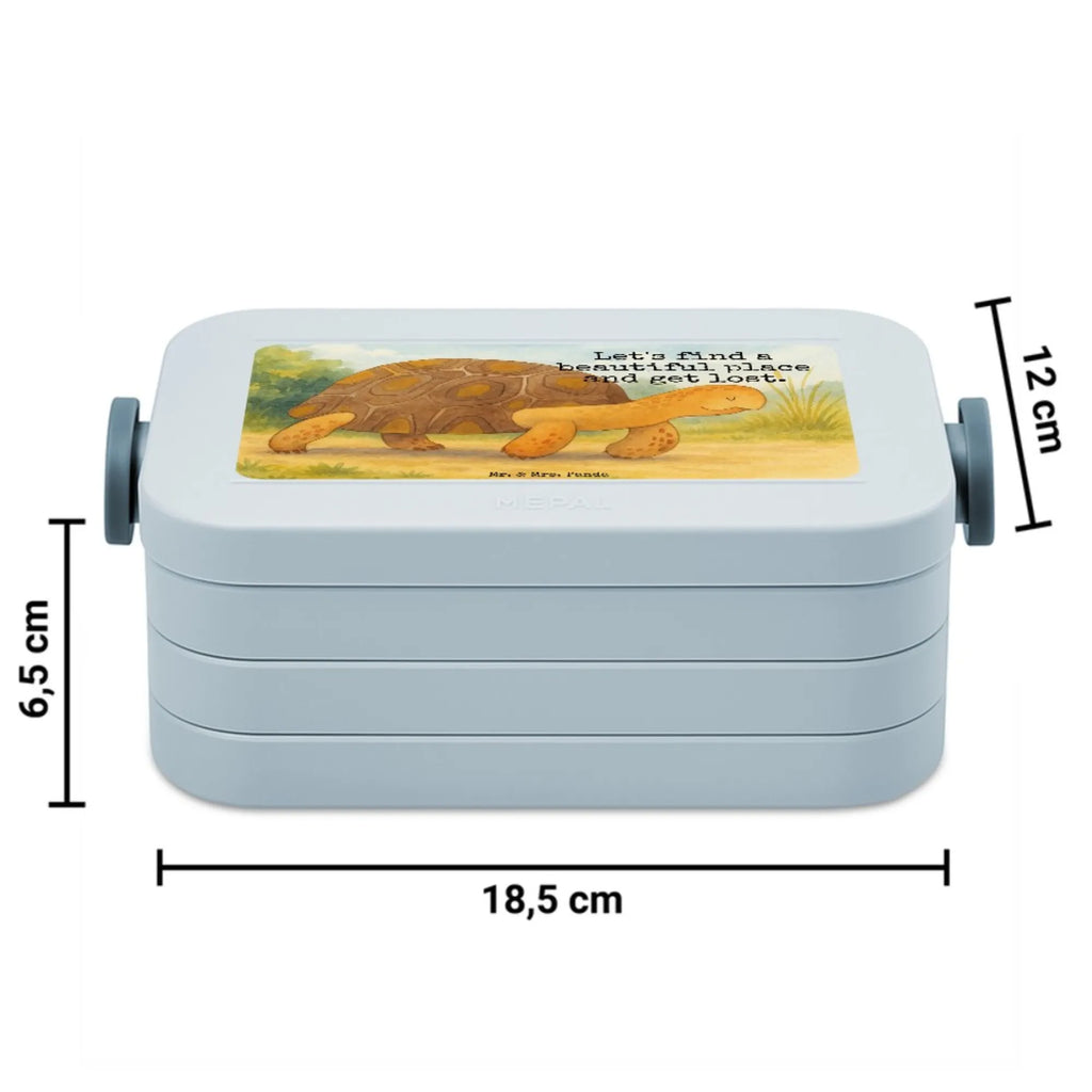 MEPAL Bentobox Schildkröte Marschieren Design Lunchbox, Brotdose, Bentobox, Meerestiere, Meer, Urlaub, Motivation, Inspiration, Lieblingsmensch, Abenteuer, Neustart, Schildkröte, Reiselust, get lost, Schildkröten