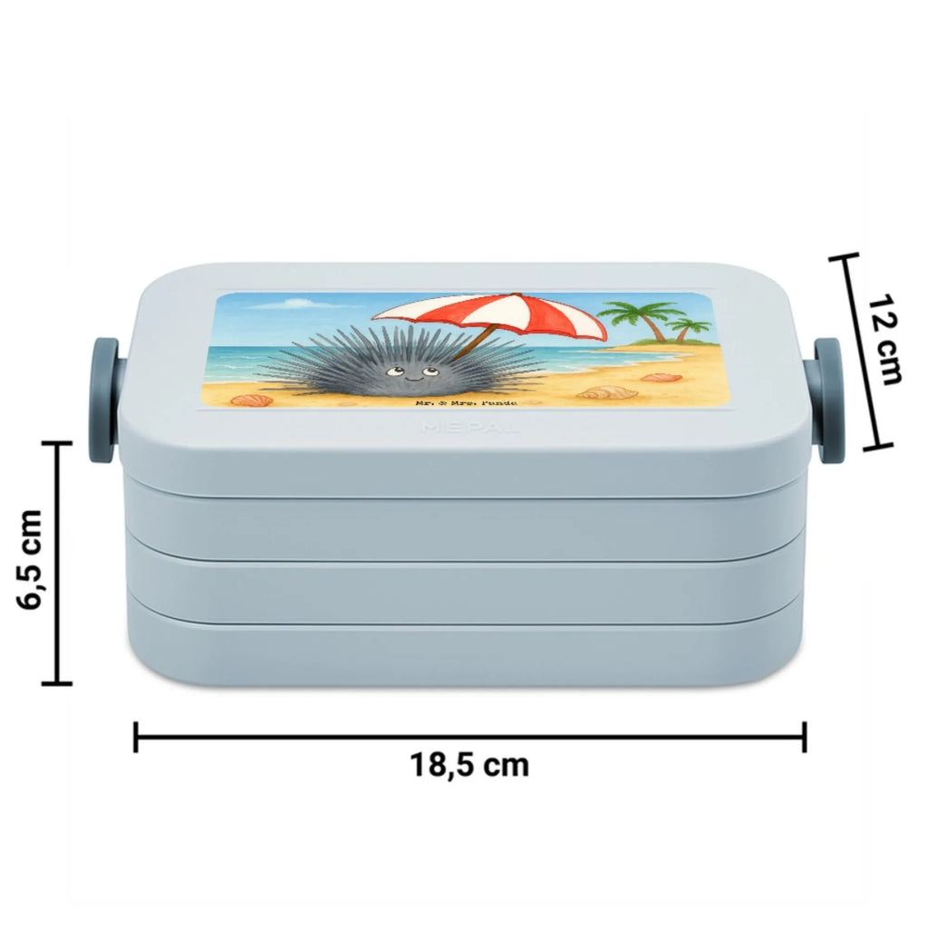 MEPAL Bentobox Seeigel Design Lunchbox, Brotdose, Bentobox, Meerestiere, Meer, Urlaub, Selbstliebe, Lebe, Leben, Hier und Jetzt, Selbstakzeptanz, Seeigel, Achtsamkeit