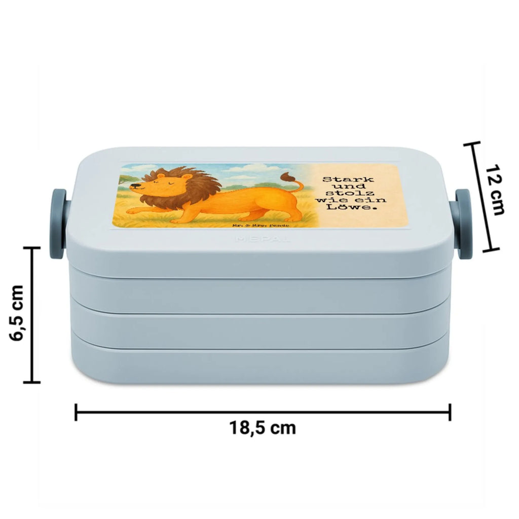 MEPAL Bentobox Sternzeichen Löwe Design Bentobox, Lunchbox, Brotdose, Tierkreiszeichen, Sternzeichen, Horoskop, Astrologie, Aszendent, Löwe Sternzeichen, Geschenk Juli, Geburtstag Juli, Geschenk August, Löwe Geschenk, König der Tiere, Geburtstag August