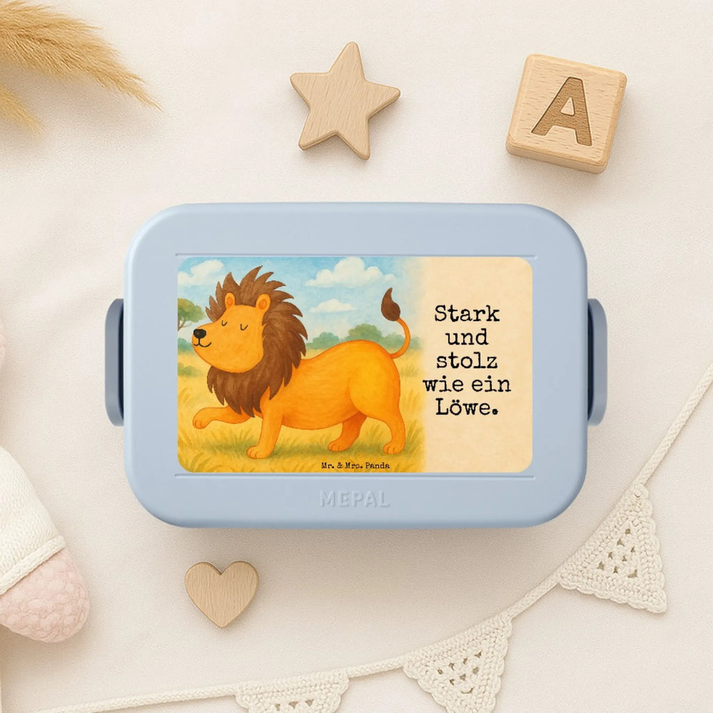 MEPAL Bentobox Sternzeichen Löwe Design Bentobox, Lunchbox, Brotdose, Tierkreiszeichen, Sternzeichen, Horoskop, Astrologie, Aszendent, Löwe Sternzeichen, Geschenk Juli, Geburtstag Juli, Geschenk August, Löwe Geschenk, König der Tiere, Geburtstag August