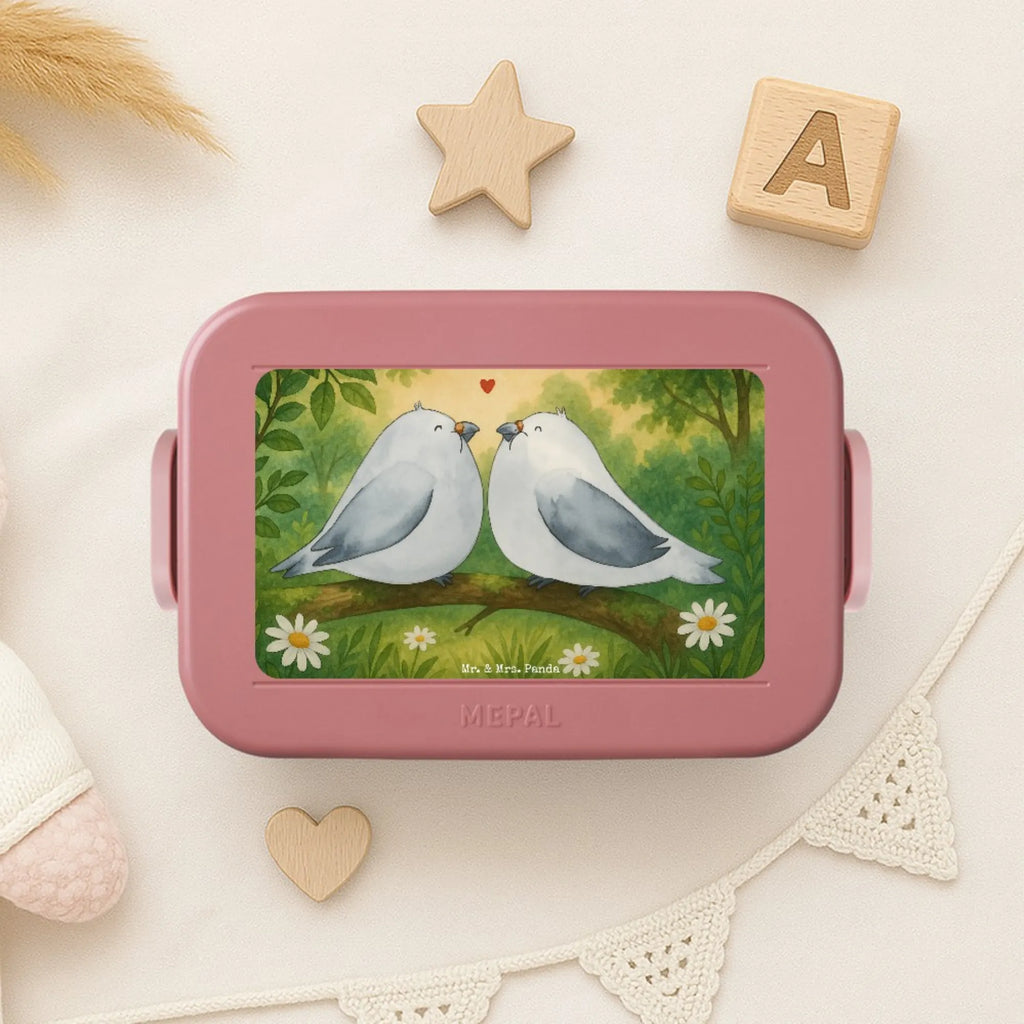 MEPAL Bentobox Turteltauben Liebe Design Brotdose, Bentobox, Lunchbox, Liebe, Partner, Freund, Freundin, Ehemann, Ehefrau, Heiraten, Verlobung, Heiratsantrag, Liebesgeschenk, Jahrestag, Hocheitstag, Verheiratet, Verliebt, Liebesbeweis, Hochzeitstag, Tauben, Turteltauben, Geschenk Freundin, Geschenk Hochzeit, Geschenk Freund, Turteltäubchen, Verlobt