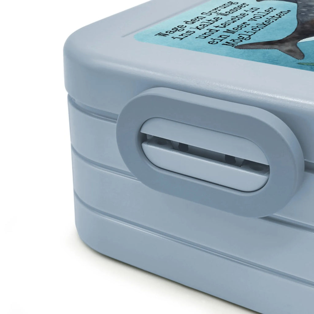 MEPAL Bentobox Orca Design Brotdose, Lunchbox, Bentobox, Meerestiere, Meer, Urlaub, Killerwal, Startup, Möglichkeiten, Büro, Arbeit, Motivation, Wal, Orca, Selbstliebe, Neustart, Orcas