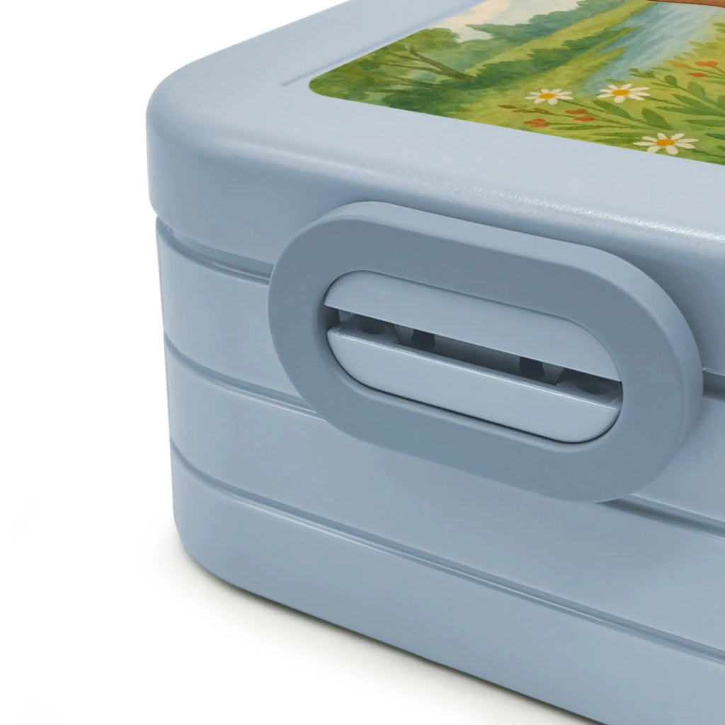 MEPAL Bentobox Otter Blumenstrauß Design Bentobox, Lunchbox, Brotdose, Otter, Fischotter, Seeotter, Otter Seeotter See Otter