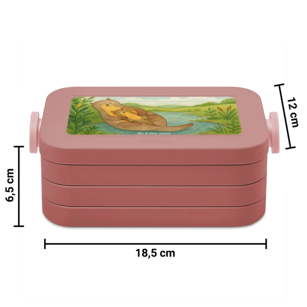 MEPAL Bentobox Otter Kind Design Brotdose, Bentobox, Lunchbox, Otter, Fischotter, Seeotter, Otter Seeotter See Otter