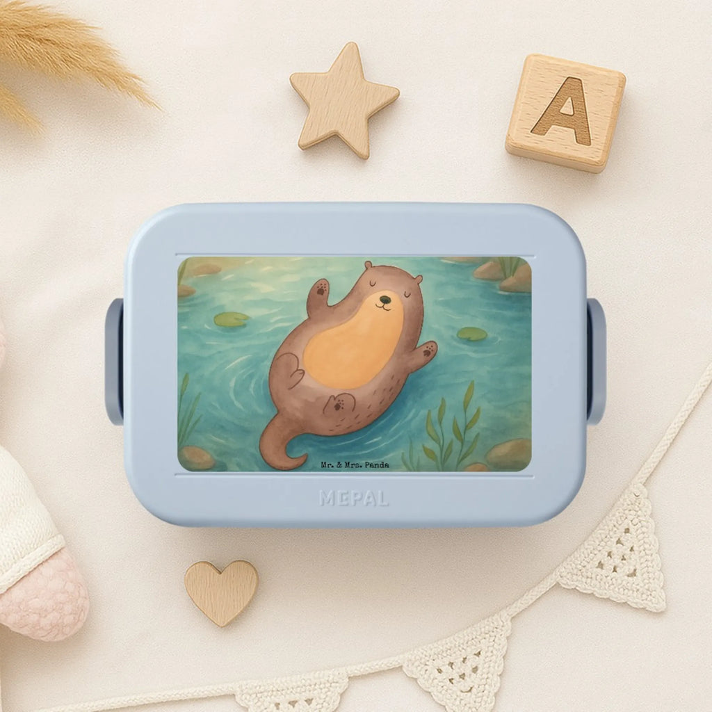 MEPAL Bentobox Otter Umarmen Design Bentobox, Brotdose, Lunchbox, Otter, Fischotter, Seeotter, Otter Seeotter See Otter