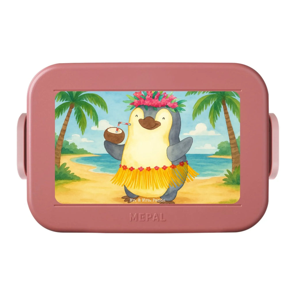 MEPAL Bentobox Pinguin Kokosnuss Design Lunchbox, Brotdose, Bentobox, Pinguin, Hawaii, Pinguine, Kokosnuss, Urlaub, Aloha