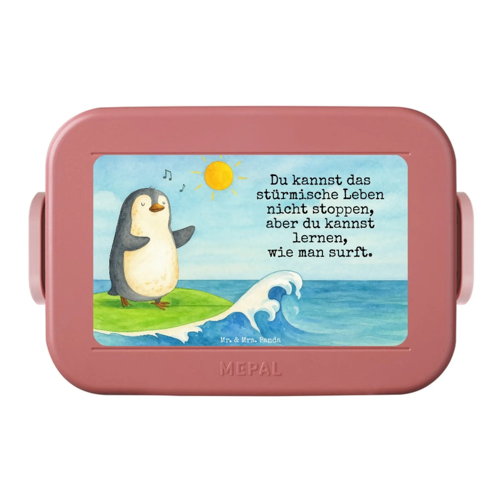 MEPAL Bentobox Pinguin Surfer Design Bentobox, Lunchbox, Brotdose, Pinguin, Portugal, Wellen, surfen, Surfer, Urlaub, Pinguine, Hawaii, Wellen reiten