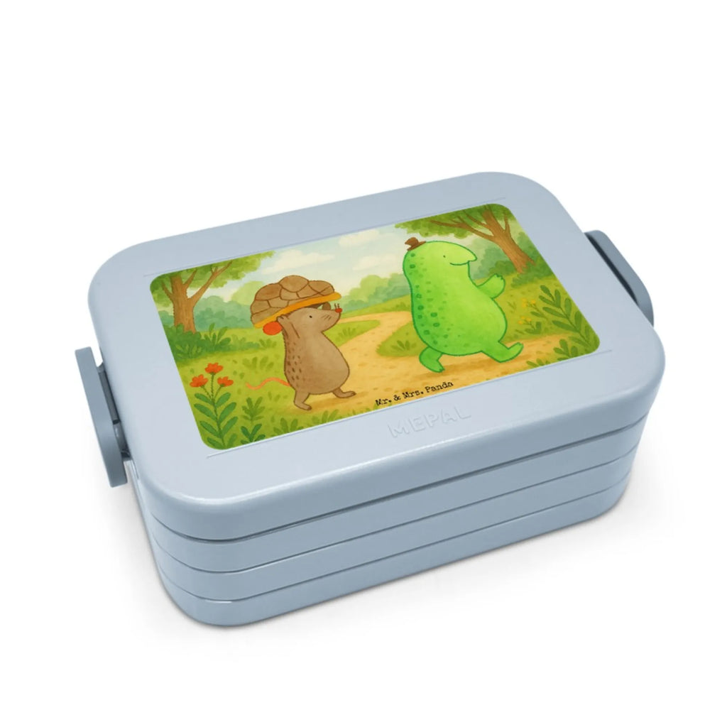 MEPAL Bentobox Schildkröte Maus Design Brotdose, Bentobox, Lunchbox, Schildkröte, Freunde, beste Freundinnen, beste Freunde, Maus, Freundinnen