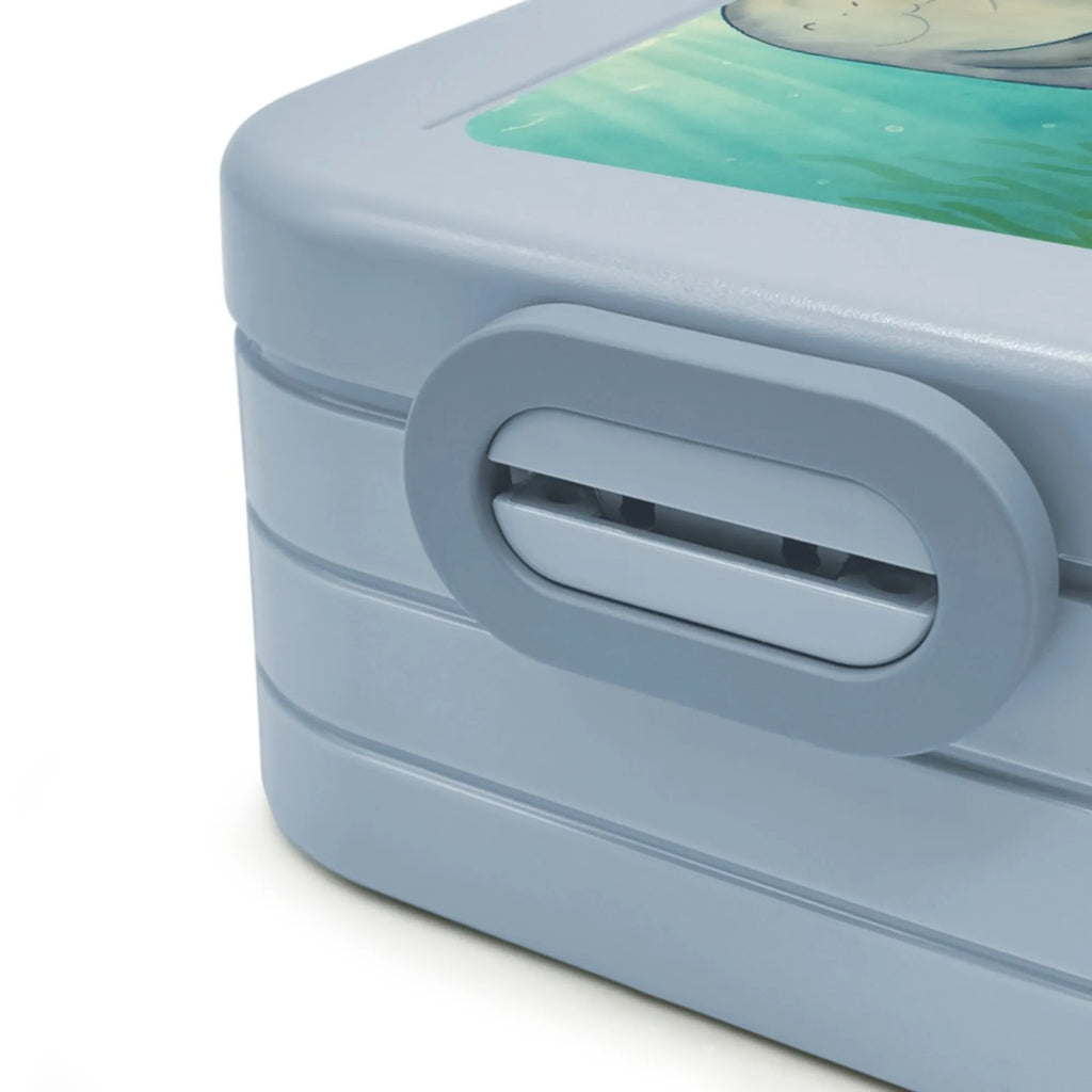 MEPAL Bentobox Seekuh Happy Design Lunchbox, Brotdose, Bentobox, Meerestiere, Meer, Urlaub, Zufrieden, Neuanfang, Achtsamkeit, Neustart, Liebeskummer, Respekt, Seekuh, Freundin, Seekühe, Selbstliebe