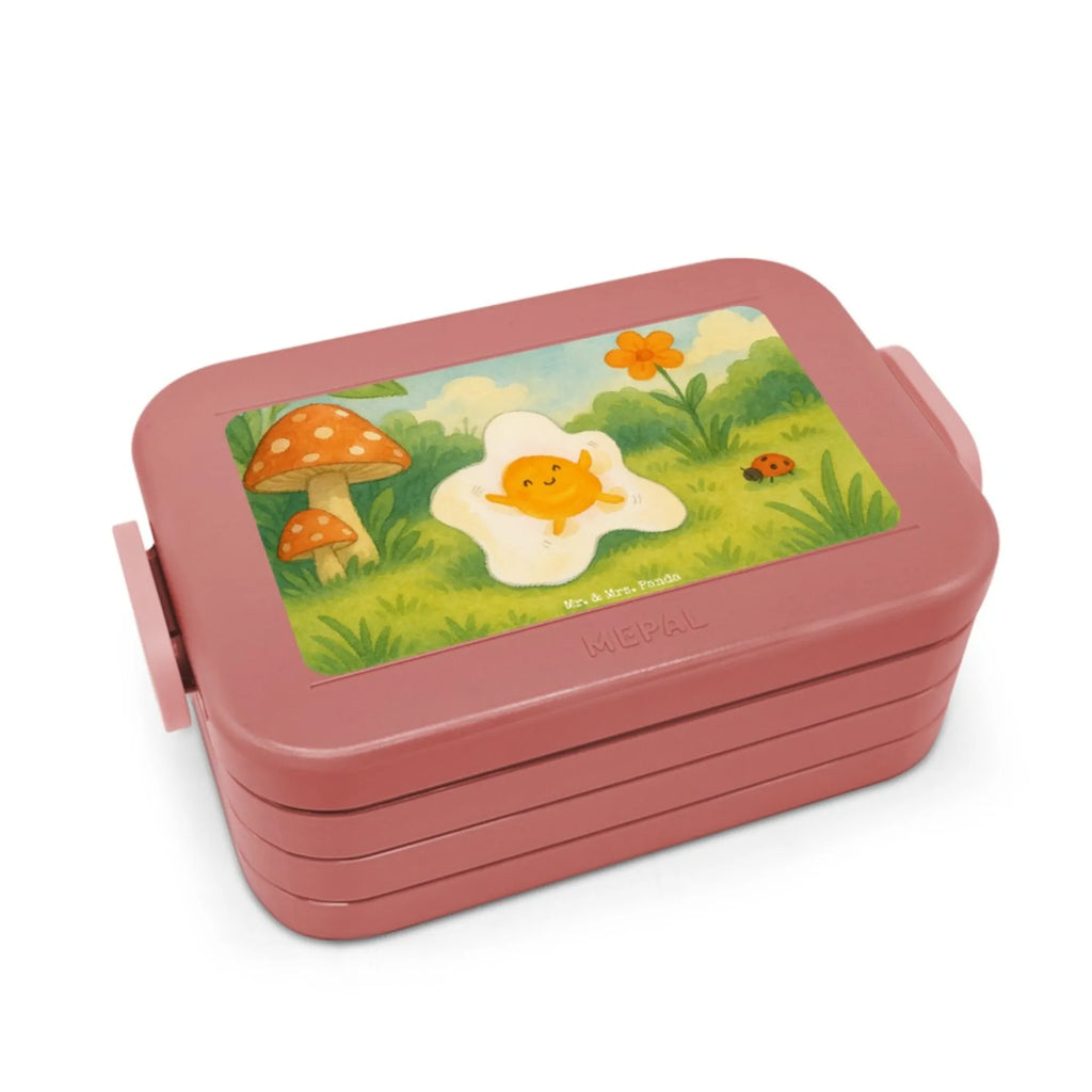 MEPAL Bentobox Spiegelei Ei Design Lunchbox, Bentobox, Brotdose, Tiermotive, Gute Laune, lustige Sprüche, Tiere, Ei, Glücklich, Tag, Spiegelei, Schön, Liebe