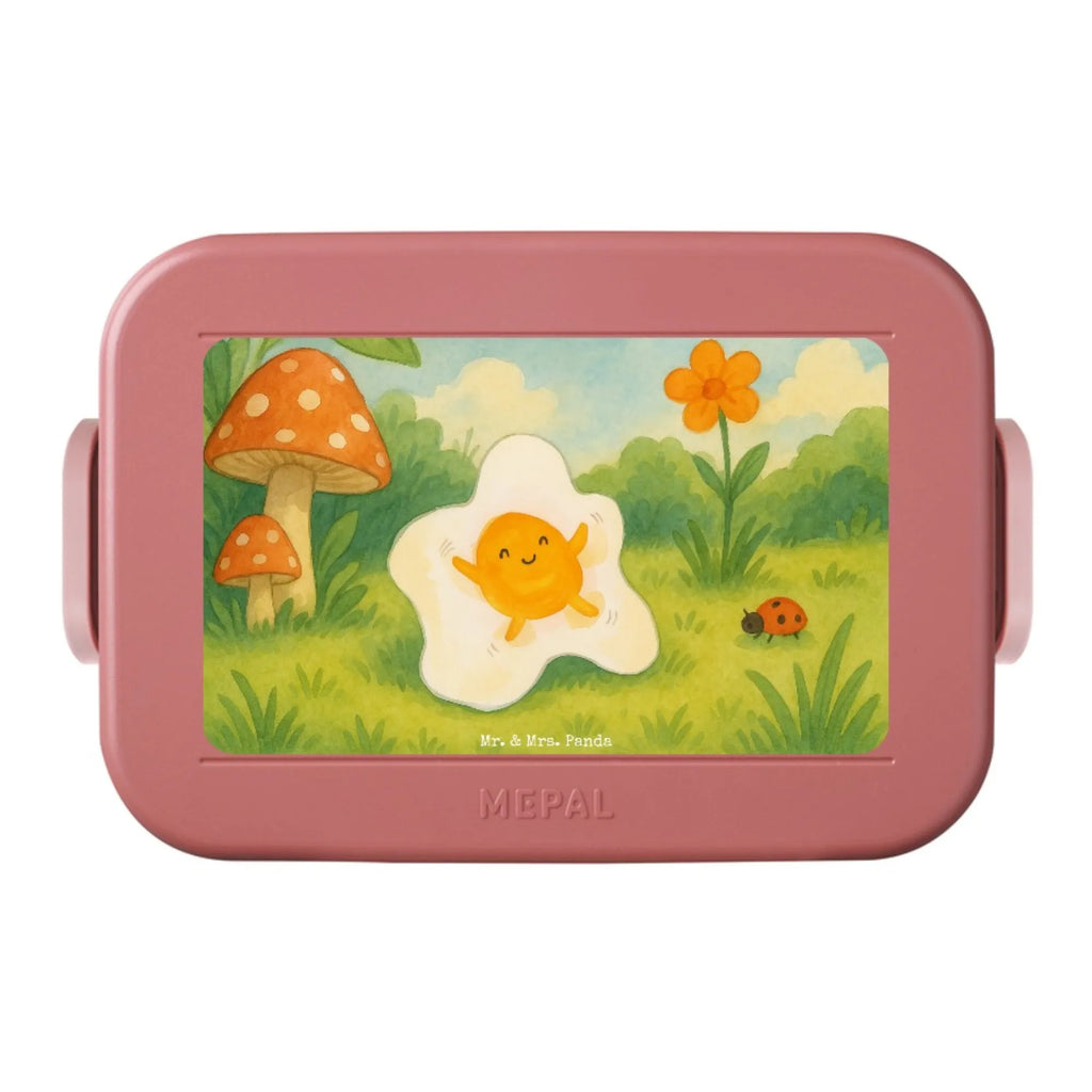MEPAL Bentobox Spiegelei Ei Design Lunchbox, Bentobox, Brotdose, Tiermotive, Gute Laune, lustige Sprüche, Tiere, Ei, Glücklich, Tag, Spiegelei, Schön, Liebe